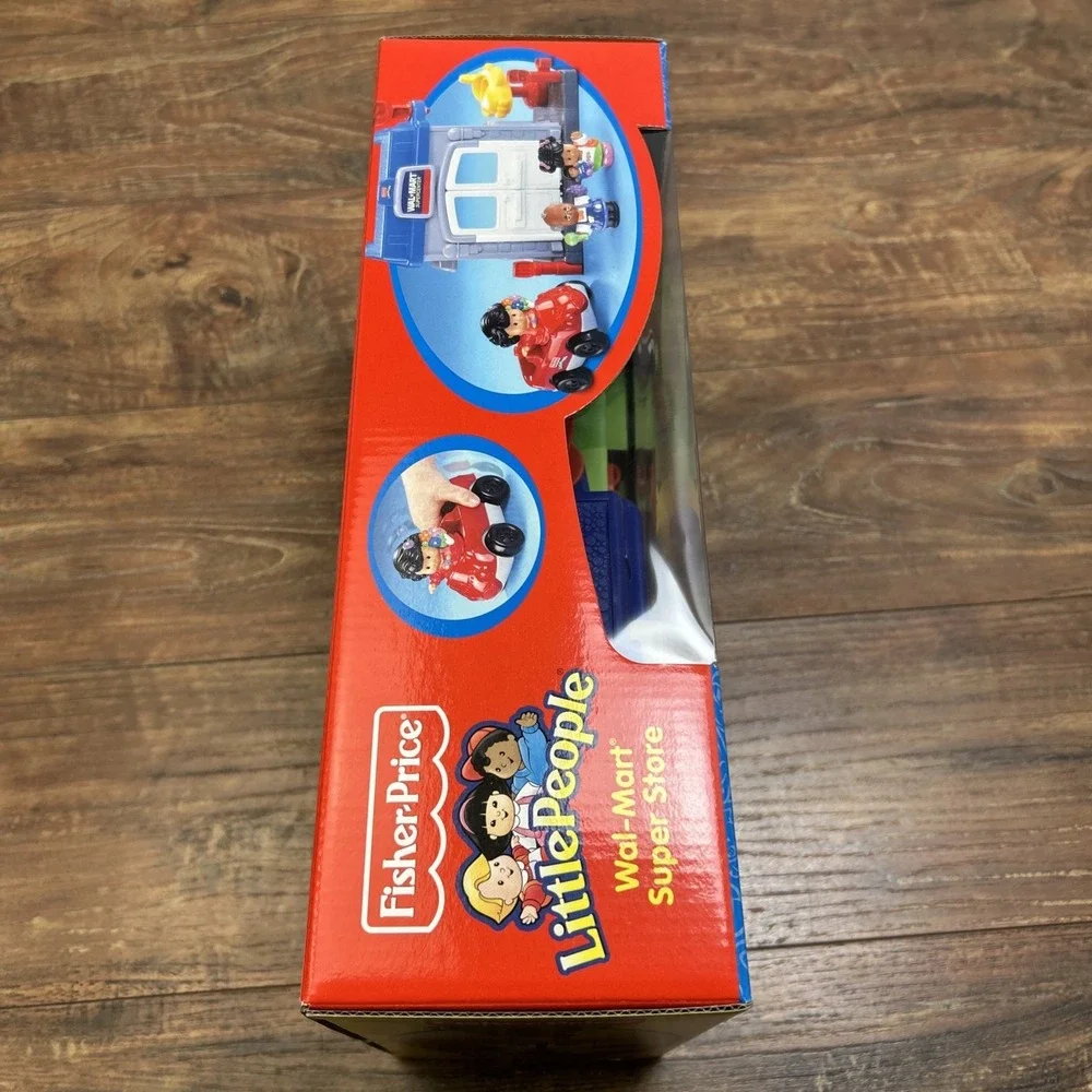 2005 Fisher Price Little People Wal-Mart Super Store Sealed New in Box J7735